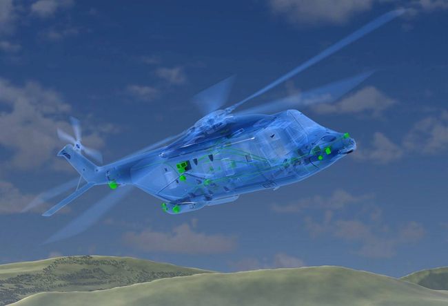 Вертольоти ЗСУ отримають найсучаснішу систему виявлення ракетних пусків та самозахисту AMPS