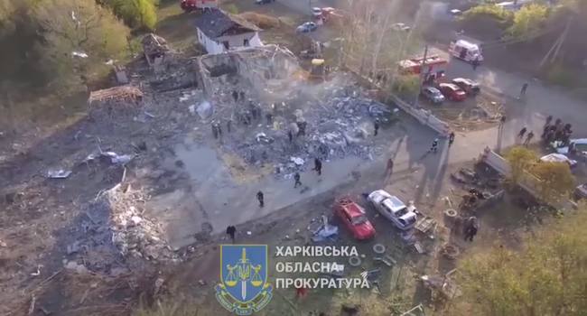Для понимания масштабов трагедии: видео разрушений в селе Гроза в Харьковской области с дрона