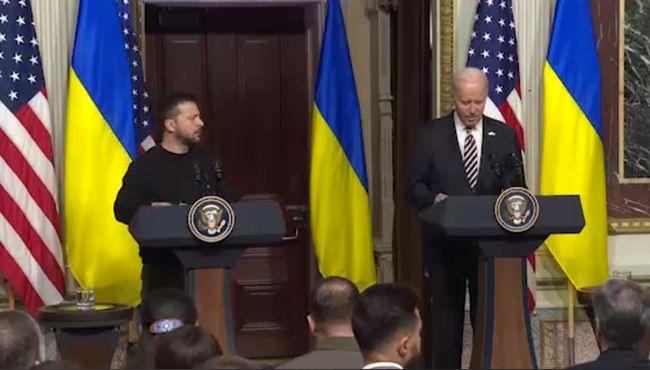 Президенти США та України після переговорів у Білому домі дали спільну пресконференцію