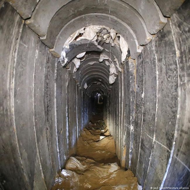 В ходе наземной операции в городе Газа обнаружен многоуровневый туннель длиной в сотни метров