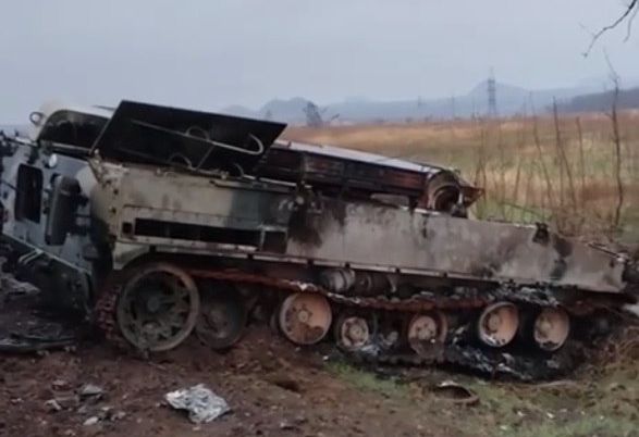 Верифицировано уничтожение довольно уникальной российской ремонтно-эвакуационная машина БРЭМ-Л.
