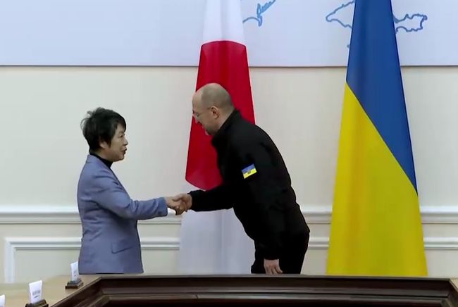 Японія розглядає співпрацю з Україною по напрямках