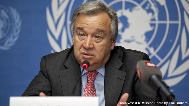Генеральный Секретарь ООН Гуттериеш оправдывает террористический переворот в Афганистане