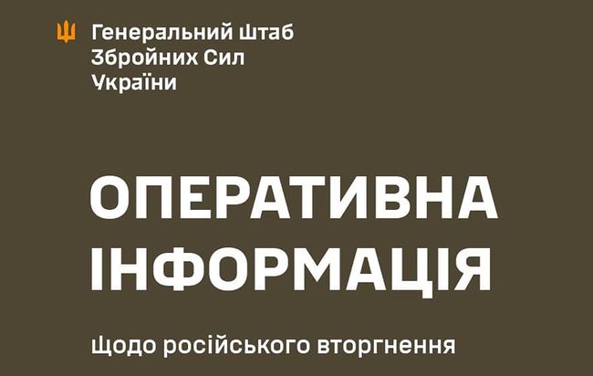 Оперативна інформація станом на 08:00 1.09.2026 щодо російського вторгнення