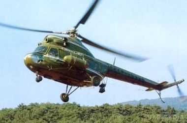 На Харківщині упав гелікоптер 