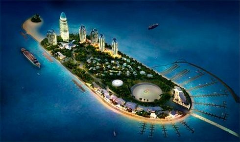 Самый большой исскуственный остров построят в Гонконге