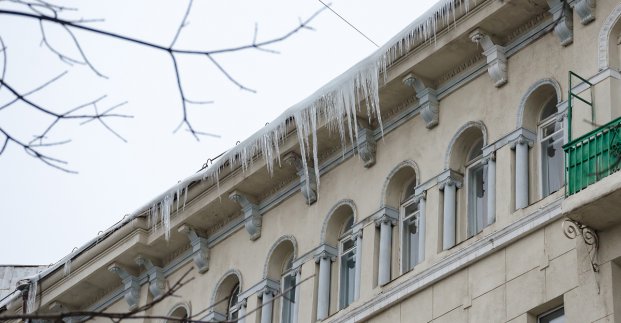 В Харькове ожидается потепление – возможен сход снега с кровель