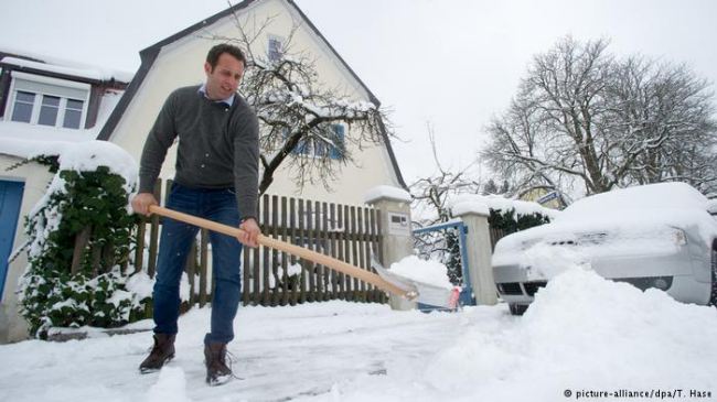 Кто убирает снег в Германии?