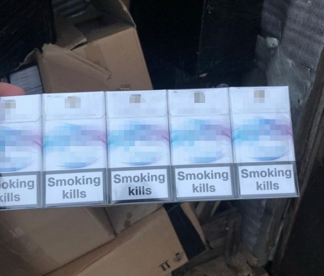 На Донеччині СБУ блокувала збут контрафактних цигарок