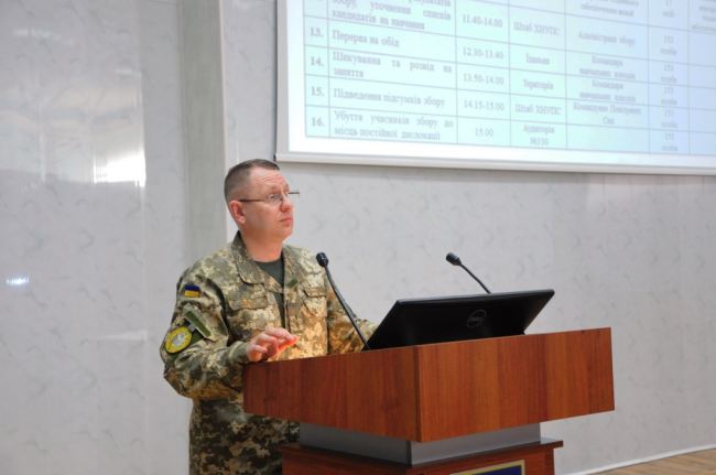 На Харківщині розпочалися збори з кандидатами на навчання в Національному університеті оборони України