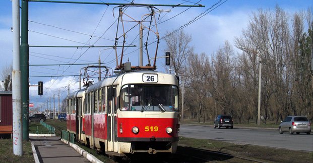 Трамваи №23 и 26 завтра изменят маршрут движения