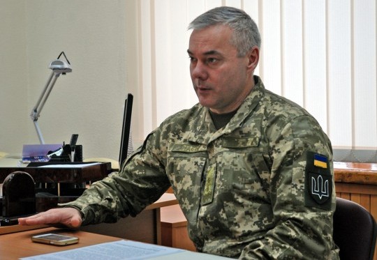 «Лінію зіткнення на Донбасі ми контролюємо надійно» — генерал-лейтенант Сергій Наєв
