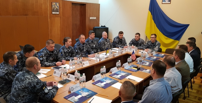В Одесі розпочалась робоча зустріч представників 6-го флоту ВМС США з командуванням ВМС ЗС України