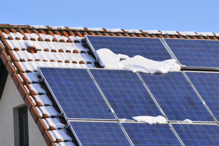 Солнечные панели смогут вырабатывать электричество используя снег