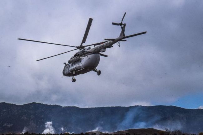 Легендарний гелікоптер, підбитий на Донбасі, знову «в строю» і виконує завдання в ДР Конго (фото)