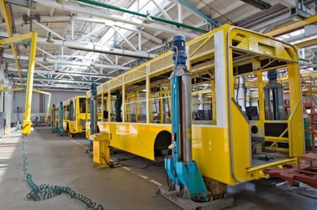 На Луцькому автозаводі триває виготовлення тролейбусів для Харкова