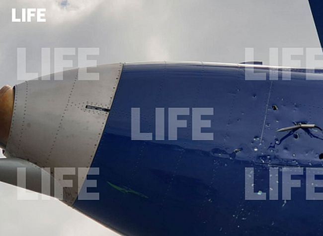 Рожденный ползать - летать не может! Superjet получил 30 пробоин при перелете из Москвы в Ижевск