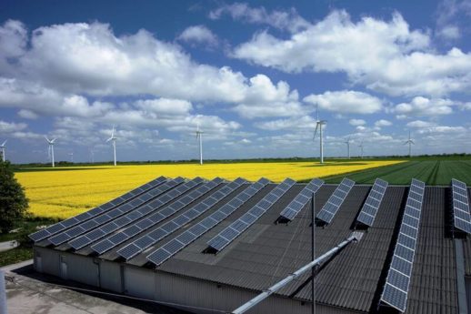 В Германии выпустили солнечно-ветряную электростанцию для плоских крыш