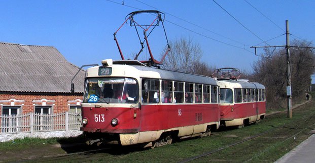 Трамваи №23 и 26 несколько дней будут курсировать по другим маршрутам
