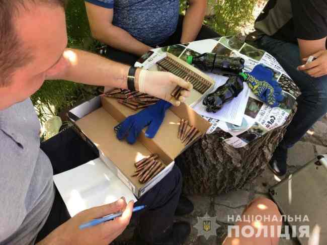 На Харьковщине полицейские изъяли оружие и боеприпасы. ФОТО