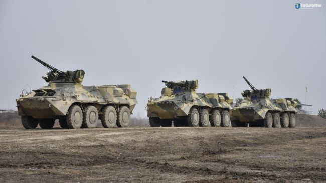 95-а окрема десантно-штурмова бригада обкатала новітні бойові машини від Укроборонпрому