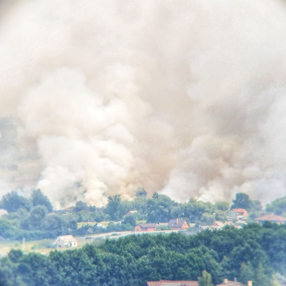 В Харькове тушили масштабный пожар (ФОТО)