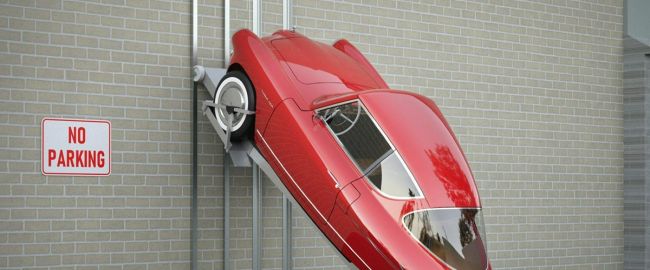 Эстонский электромобиль за $29 000 можно парковать на стене
