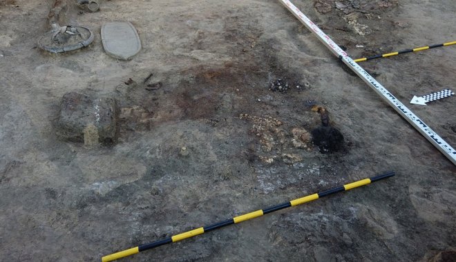 Харьковские археологи нашли могилу скифской девушки с золотом и оружием