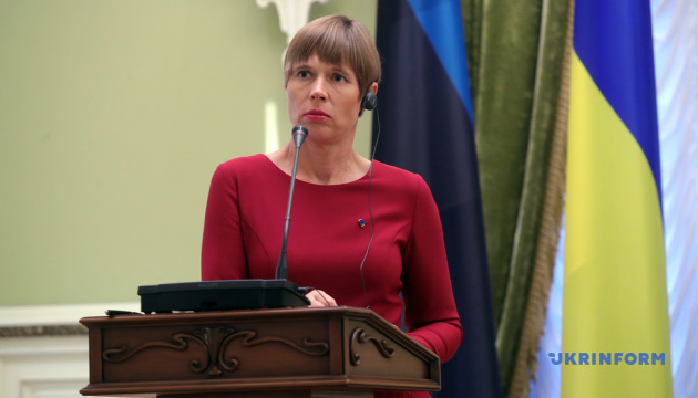 Обмін полоненими не може бути ціною суверенітету України — президент Естонії