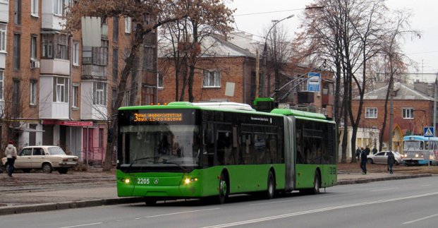 Изменения в работе транспорта в Харькове