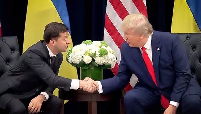 Трамп показал свой предвыборный ролик с Зеленским, Порошенко и Байденом (ВИДЕО)