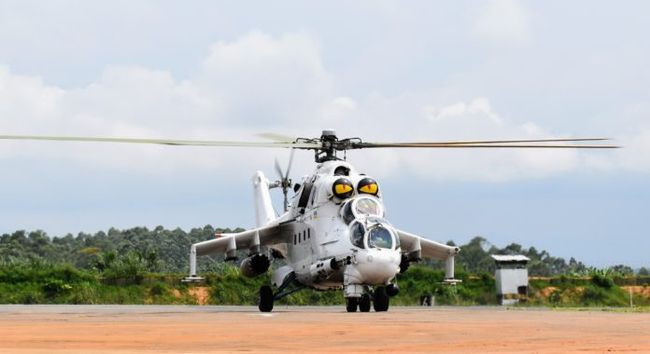 Українські вертолітники в Конго відбили напад бойовиків: подробиці