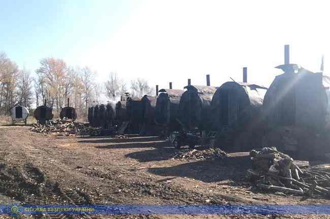 Нелегальне виробництво деревного вугілля на Харківщині завдало збитки державі на більше ніж 21 мільйон гривень