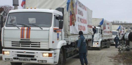В Україну вдерся черговий гумконвой з РФ з підозрілим вантажем