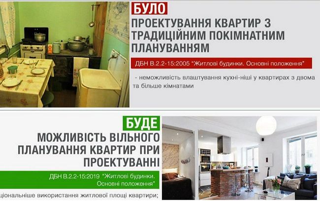 В Україні дозволили проектувати кухні-студії