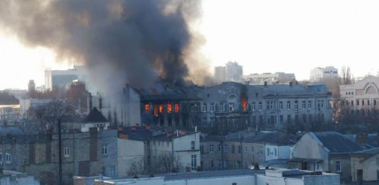 Пожар в Одесском колледже: уволен генерал-майор ГСЧС