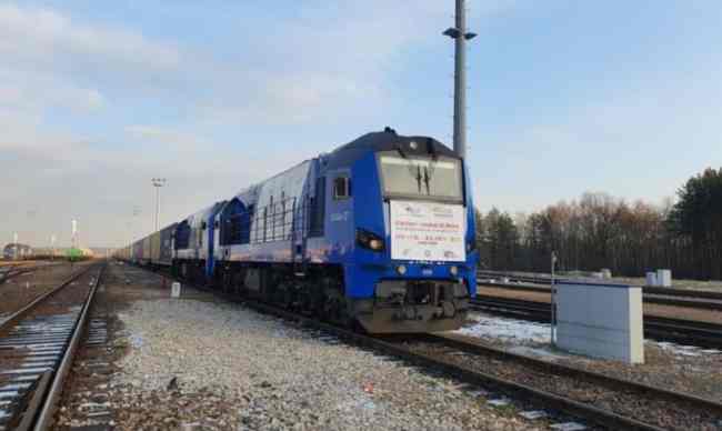 Через Україну вперше пройшов контейнерний поїзд Китай-ЄС