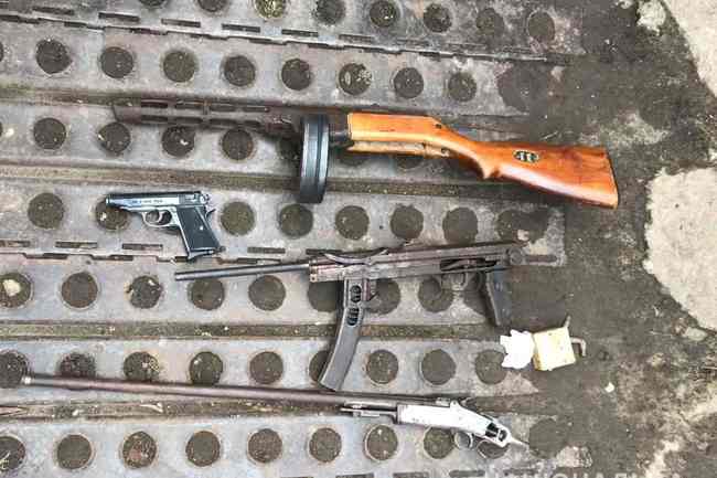 Под Харьковом нашли старинный пистолет-пулемет