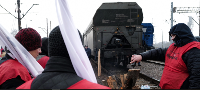 Польские шахтеры заблокировали импорт российского угля