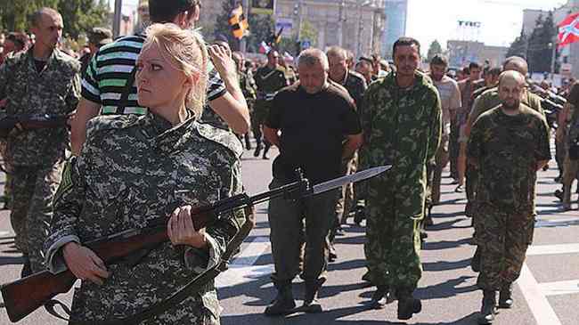 Террористам днр сообщили о подозрении за парад пленных в оккупированном Донецке в 2014, - Офис Генпрокурора