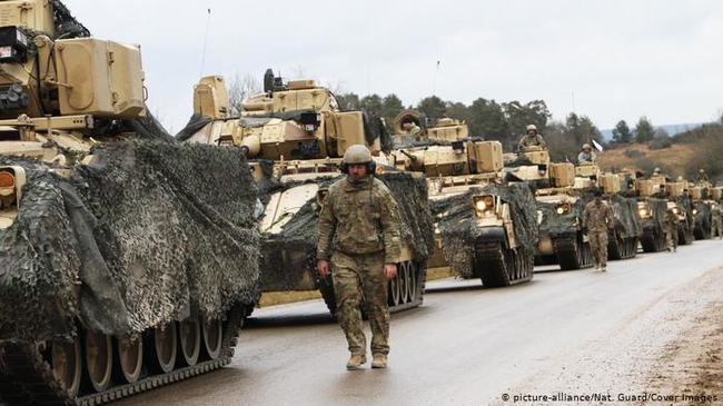 Крупнейшее развертывание войск США в Европе и крупнейшие учения НАТО «Защитник Европы»