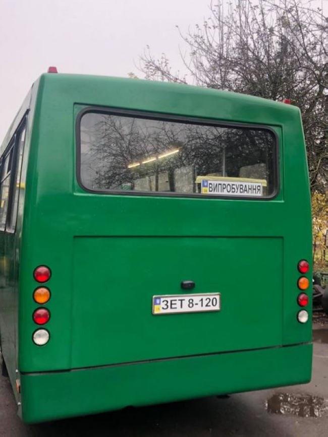 В Україні виготовили електробус-маршрутку з вітчизняним двигуном (ФОТО)