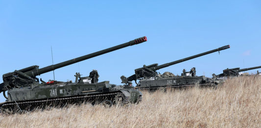 В РФ впервые использовали дальнобойные орудия в качестве «высокоточного оружия»
