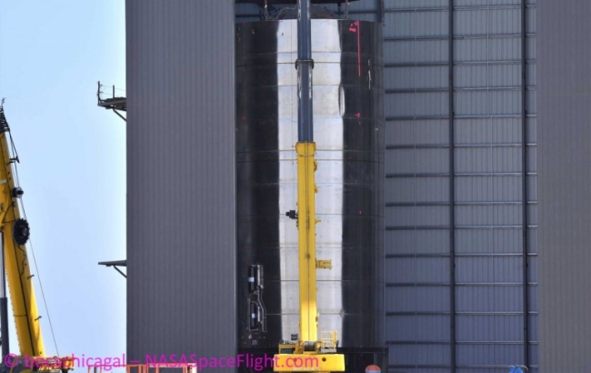 У SpaceX уже почти готов новый полноразмерный прототип межпланетного корабля Starship SN3 для летных испытаний