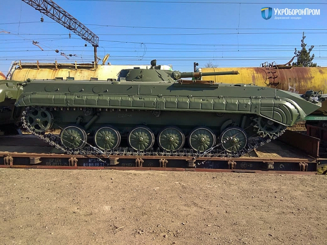 Компанія “Укрспецекспорт” розпочала процес поставки БМП-1 для Міноборони