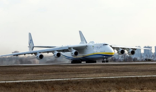 Ан-225 “Мрія” перевезе медичний вантаж до Польщі