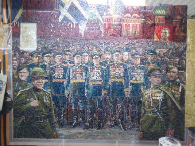 Главный храм вооружённых сил украсят мозаикой со Сталиным, Путиным и Шойгу