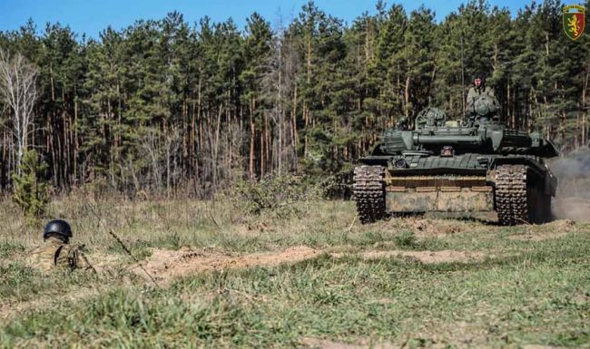 Модернізовані танки Т-72 передали 24-тій бригаді Збройних сил (ФОТО)