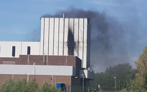 Закрытая АЭС загорелась в Нидерландах