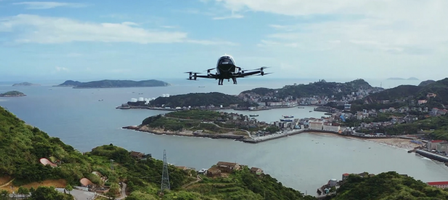 Китай первым в мире разрешил полеты тяжелых пассажирских дронов